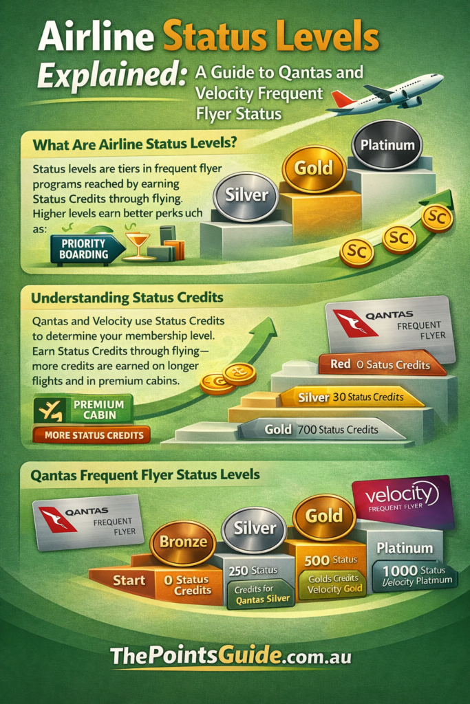 Airline Status Levels Explained: How Velocity and Qantas Status Really ...